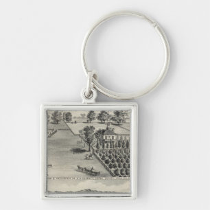 Farms, Capay Valley, Madison Key Ring