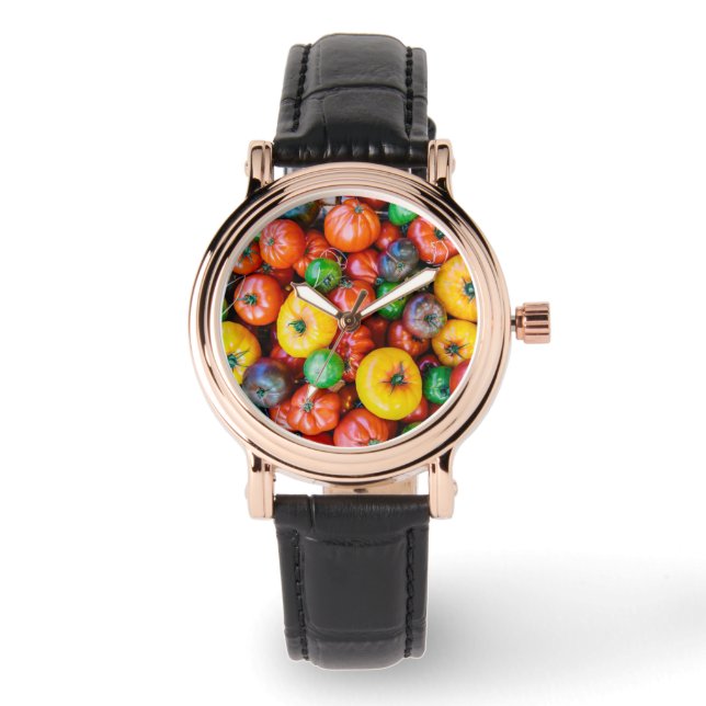 Farms | Colorful Tomato Harvest Watch (Front)