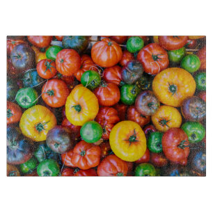 Farms   Colourful Tomato Harvest Cutting Board