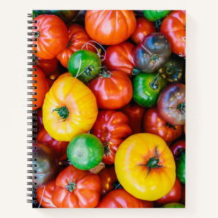 Farms Colourful Tomato Harvest Notebook