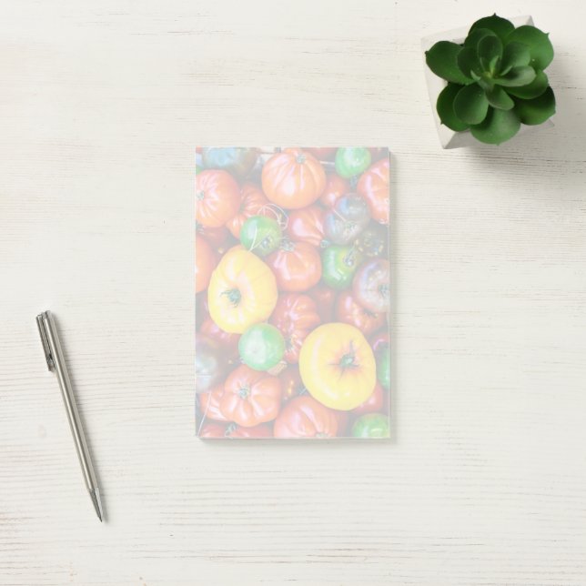 Farms | Colourful Tomato Harvest Post-it Notes (Office)