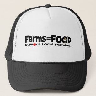 Farms=Food Trucker Hat
