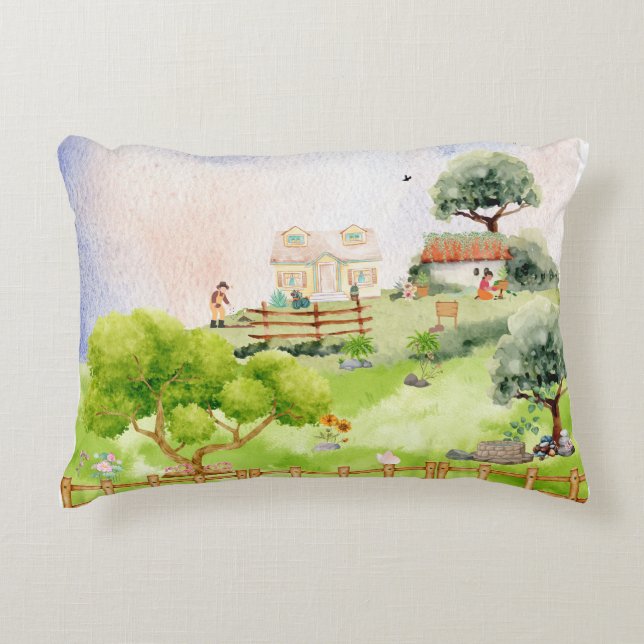 Farms "Greenland" Decorative Cushion (Front)