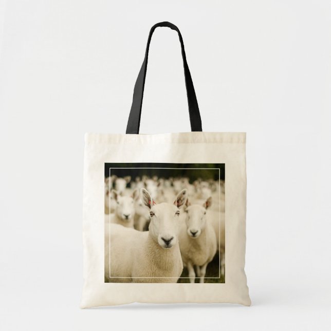 Farms | Herd of Sheep Tote Bag (Front)