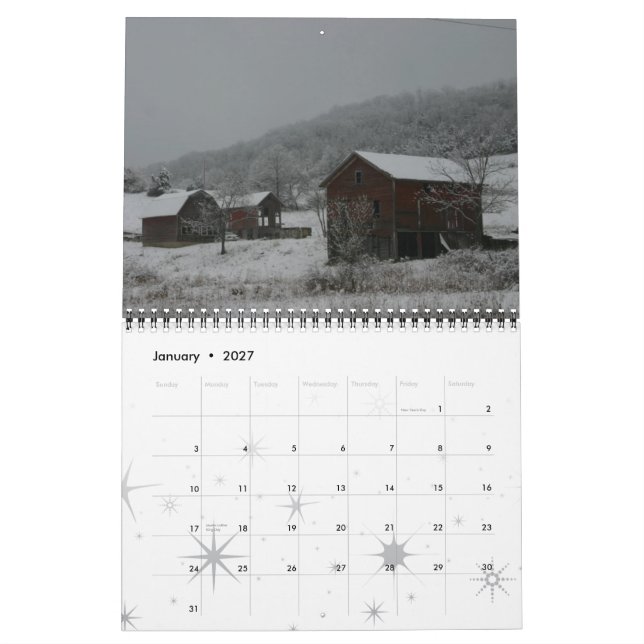 Farms of Sussex County NJ Calendar 2013 (Jan 2027)