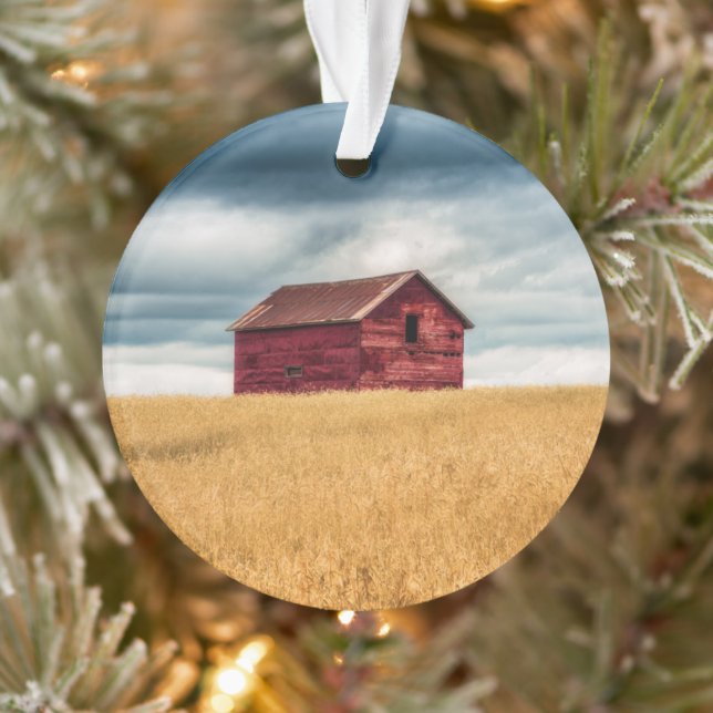 Farms | Old Red Barn Ornament (Tree)