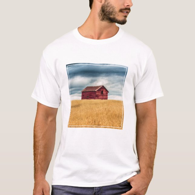 Farms | Old Red Barn T-Shirt (Front)