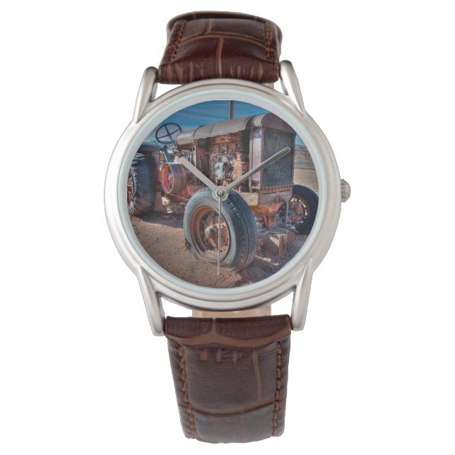Farms | Rusty Antique Tractor Watch (Front)