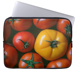 Farms Shiny Red & Yellow Tomatoes Laptop Sleeve