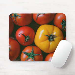 Farms Shiny Red & Yellow Tomatoes Mouse Mat