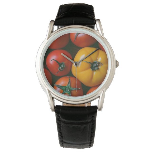 Farms | Shiny Red & Yellow Tomatoes Watch (Front)
