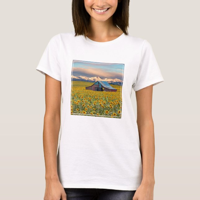 Farms | Sunflower Field T-Shirt (Front)