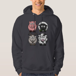 Farmyard / Barnyard Animals Hoodie