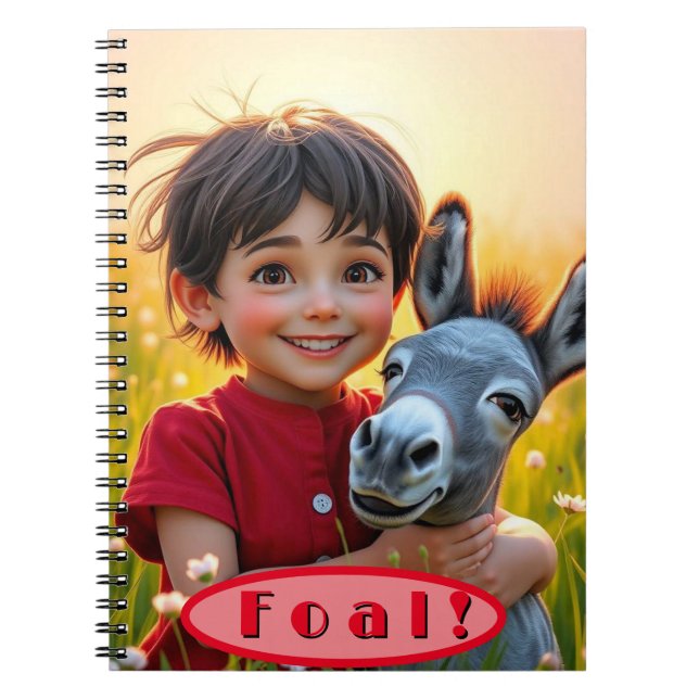 Farmyard Chums Foal Notebook (Front)