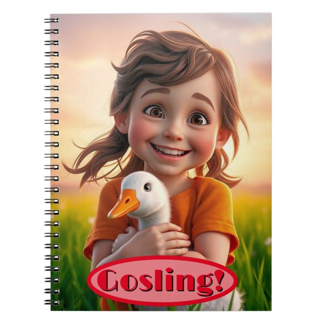 Farmyard Chums Gosling Notebook (Front)