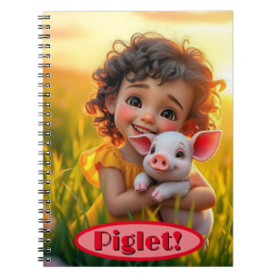 Farmyard Chums Piglet Notebook
