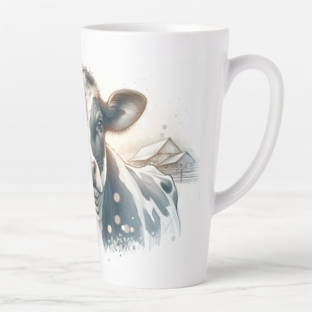 Farmyard Friend Latte Mug (Right)