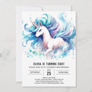 Farmyard Online Horse Birthday Invitation