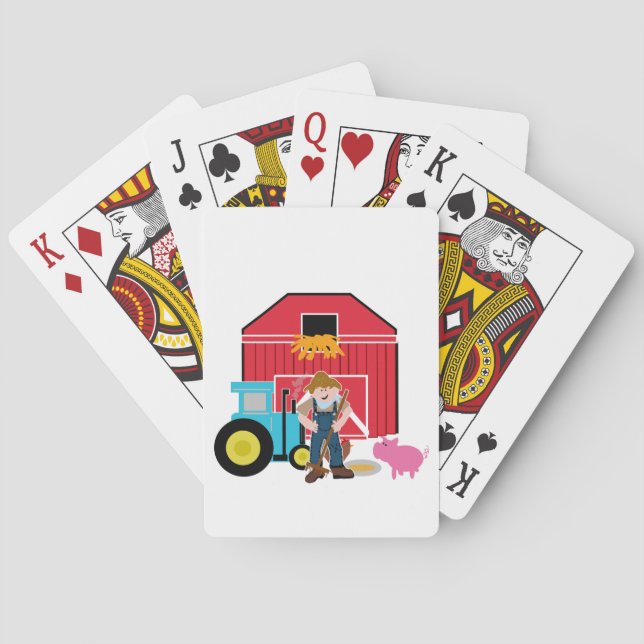 Farmyard Playing Cards (Back)