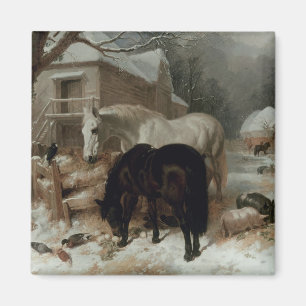 Farmyard Scene Magnet