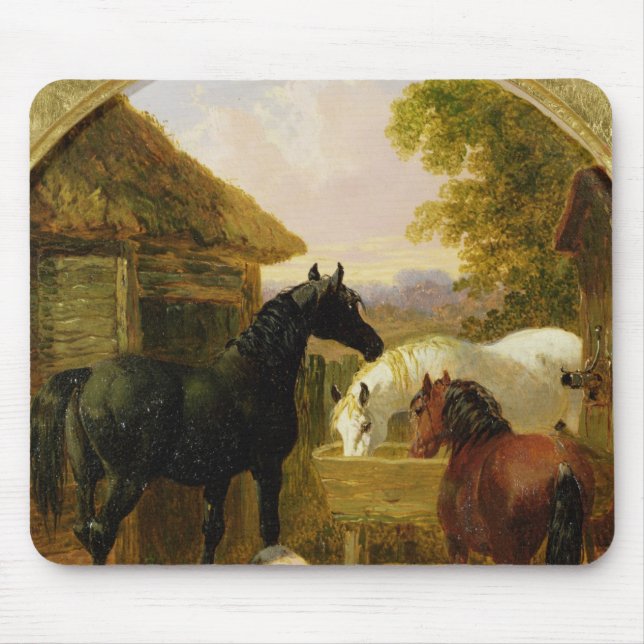 Farmyard Scene Mouse Mat (Front)
