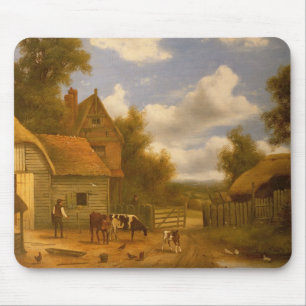 Farmyard Scene Mouse Mat