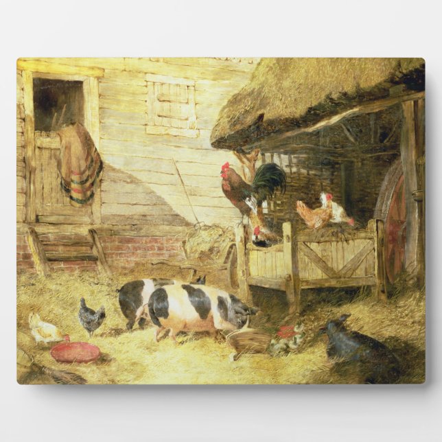 Farmyard Scene Plaque (Front)