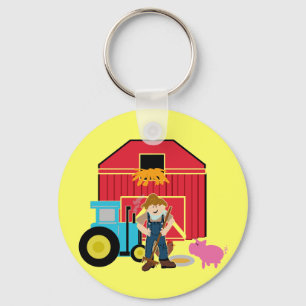 Farmyard Tshirts and Gifts Key Ring