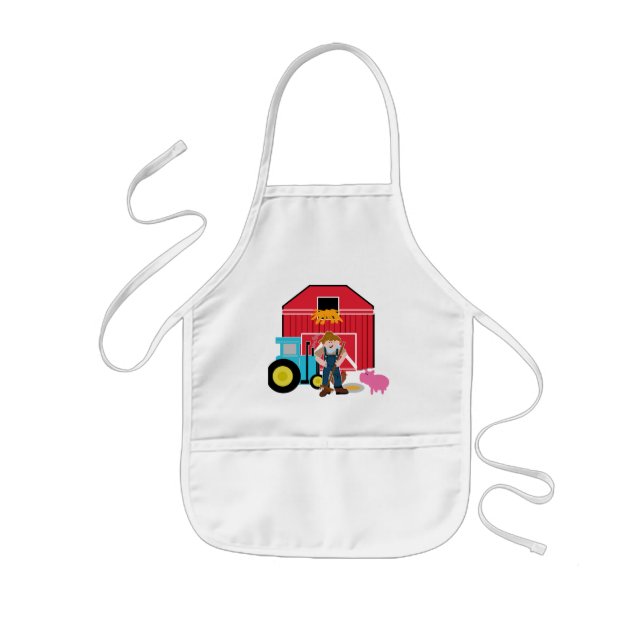 Farmyard Tshirts and Gifts Kids Apron (Front)