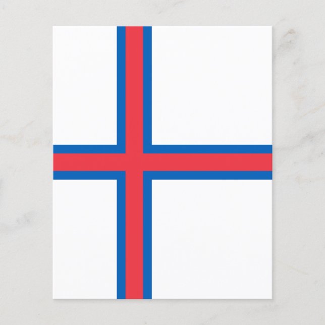 Faroe Islands flag (Front)