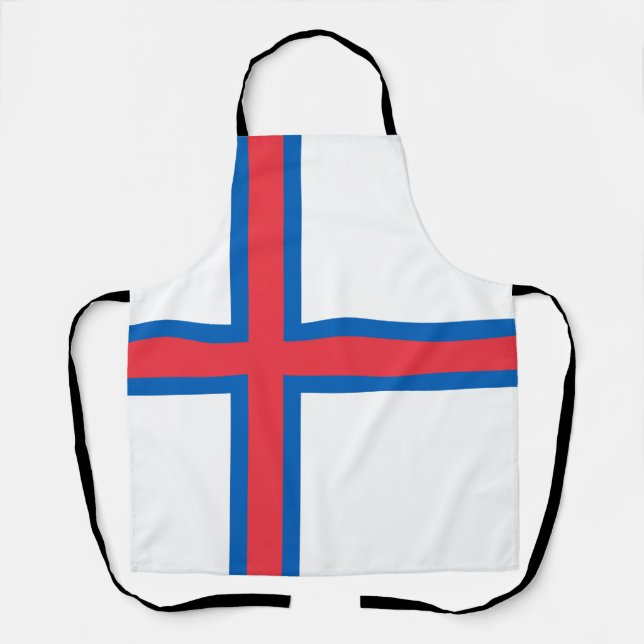 Faroe Islands flag Apron (Front)