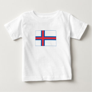 Faroe Islands Flag Baby T-Shirt