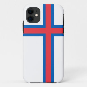 Faroe Islands flag (DENMARK) iPhone 11 Case