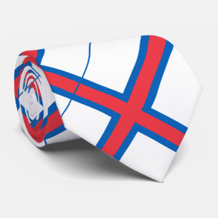 Faroe Islands Flag Tie