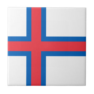 Faroe Islands Flag Tile