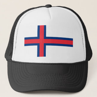 Faroe Islands Flag Trucker Hat