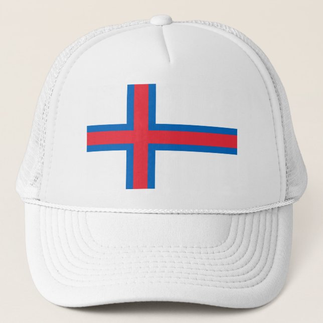 Faroe Islands flag Trucker Hat (Front)