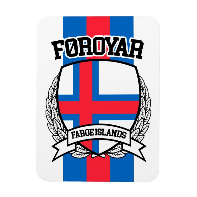 Faroe Islands Magnet (Vertical)