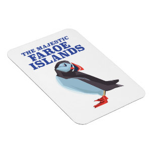 Faroe Islands Puffin bird Magnet