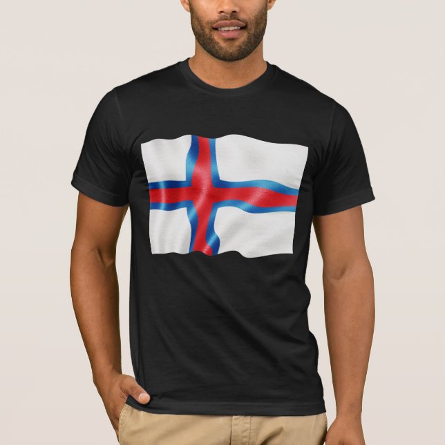 Faroe Islands - Waving T-Shirt (Front)