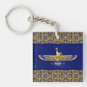 Farohar - faravahar -Fravashi Key Ring