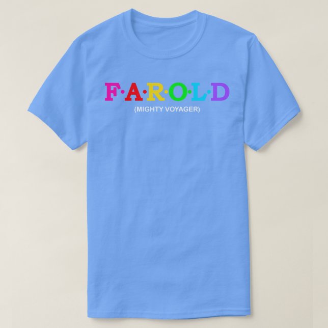 Farold Mighty Voyager T-Shirt (Design Front)
