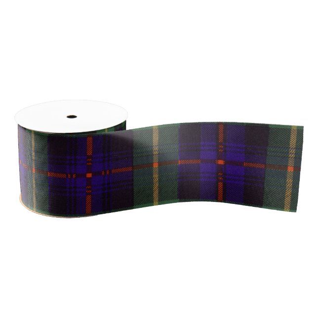 Farquarson clan Plaid Scottish tartan Grosgrain Ribbon (Spool)