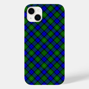 Farquharson tartan blue green plaid Case-Mate iPhone 14 plus case