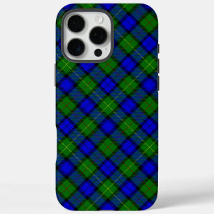 Farquharson tartan blue green plaid iPhone 16 pro max case