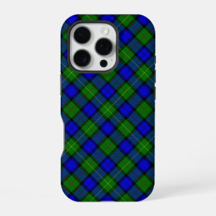 Farquharson tartan blue green plaid iPhone 16 pro case