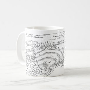 Farr Bay Shipwreck Scotland Coffee Mug