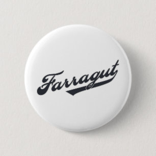 Farragut 6 Cm Round Badge