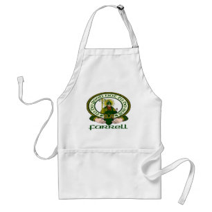 Farrell Clan Motto Apron