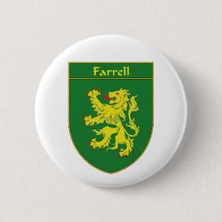 Farrell Coat of Arms/Family Crest 6 Cm Round Badge
